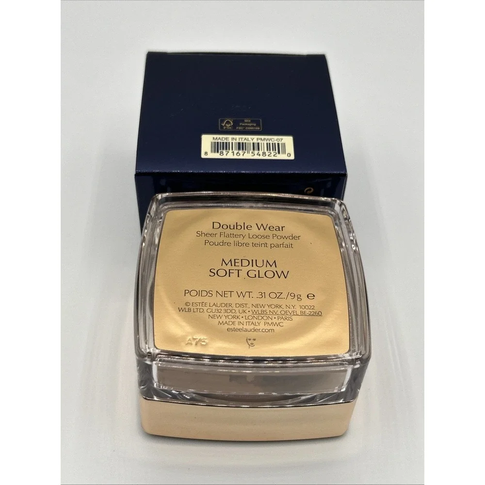 Estee Lauder Double Wear Sheer Flattery Loose Powder Medium Soft Glow.31oz NEW